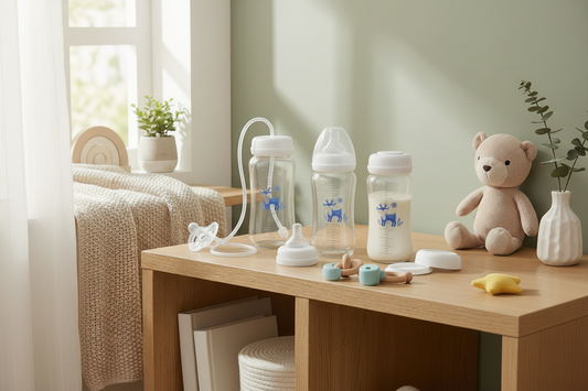 Le biberon Mains libres : La solution idéale pour les sorties avec bébé